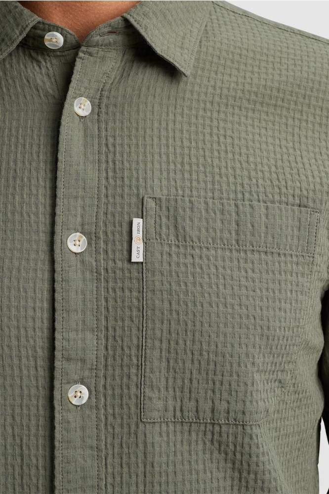 SHIRT WITH CHECK TEXTURE CSI2402205 6495